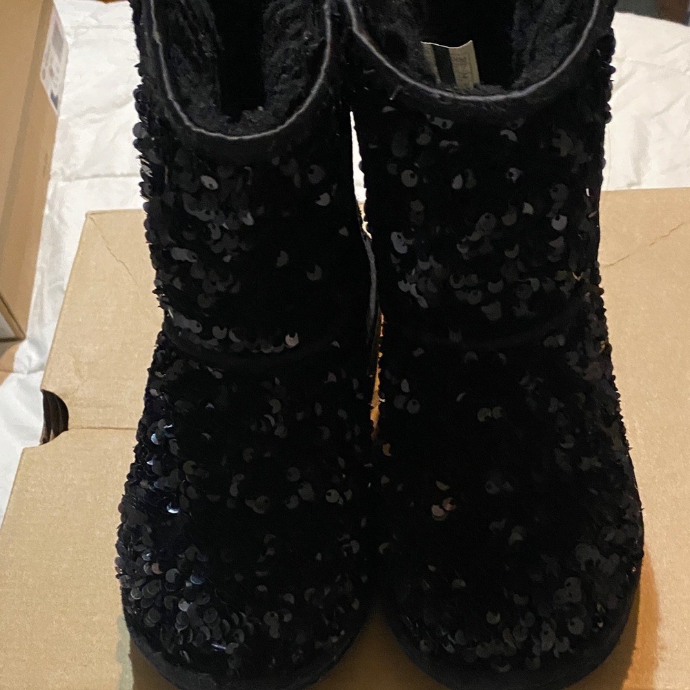 Ugg Black Sequin boots